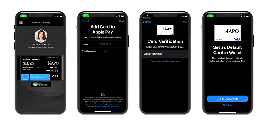 steps for adding card to your digital wallet